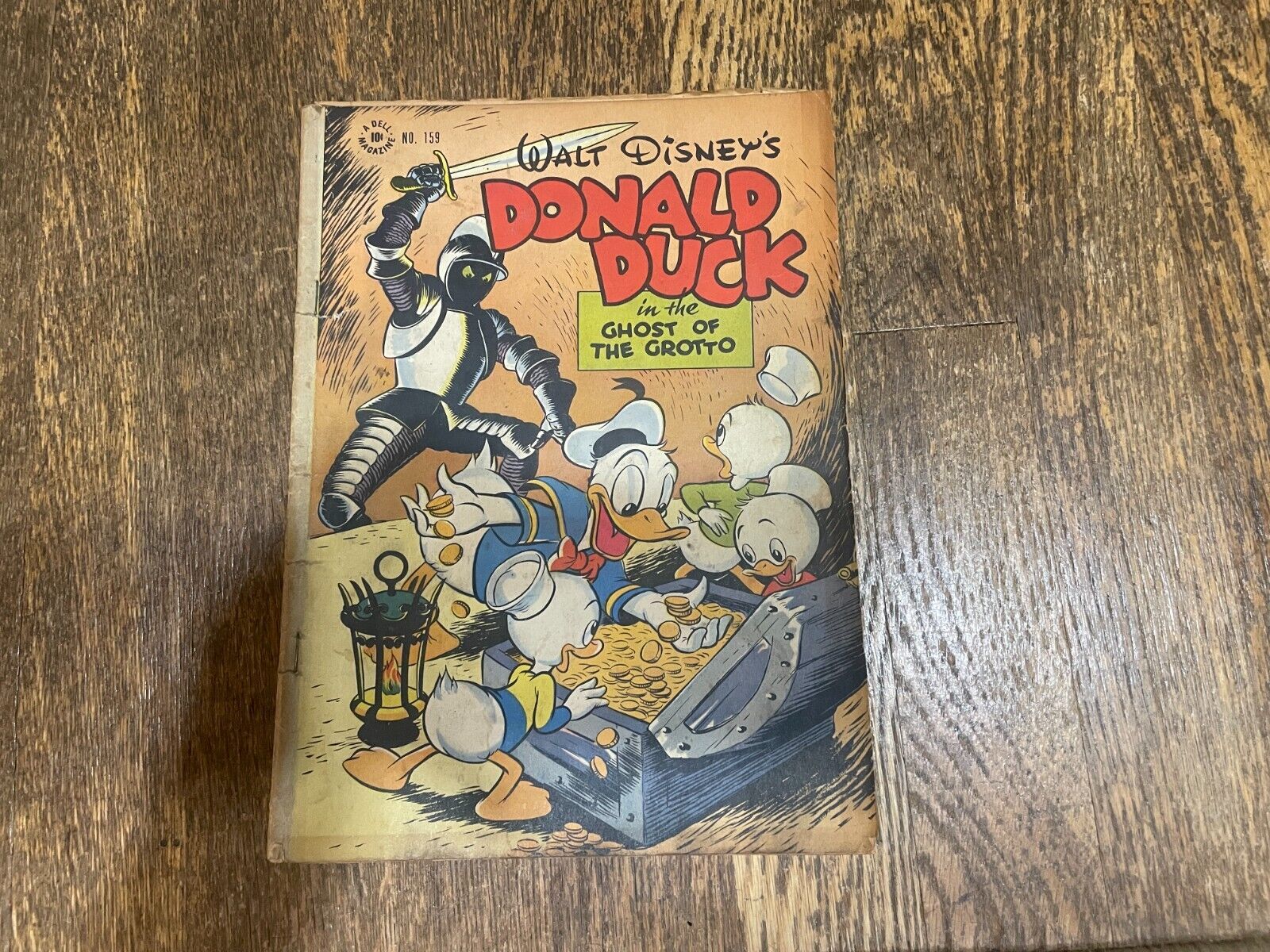 Four Color # 159 Dell Comic Walt Disney Donald Duck in the Ghost of the Grotto