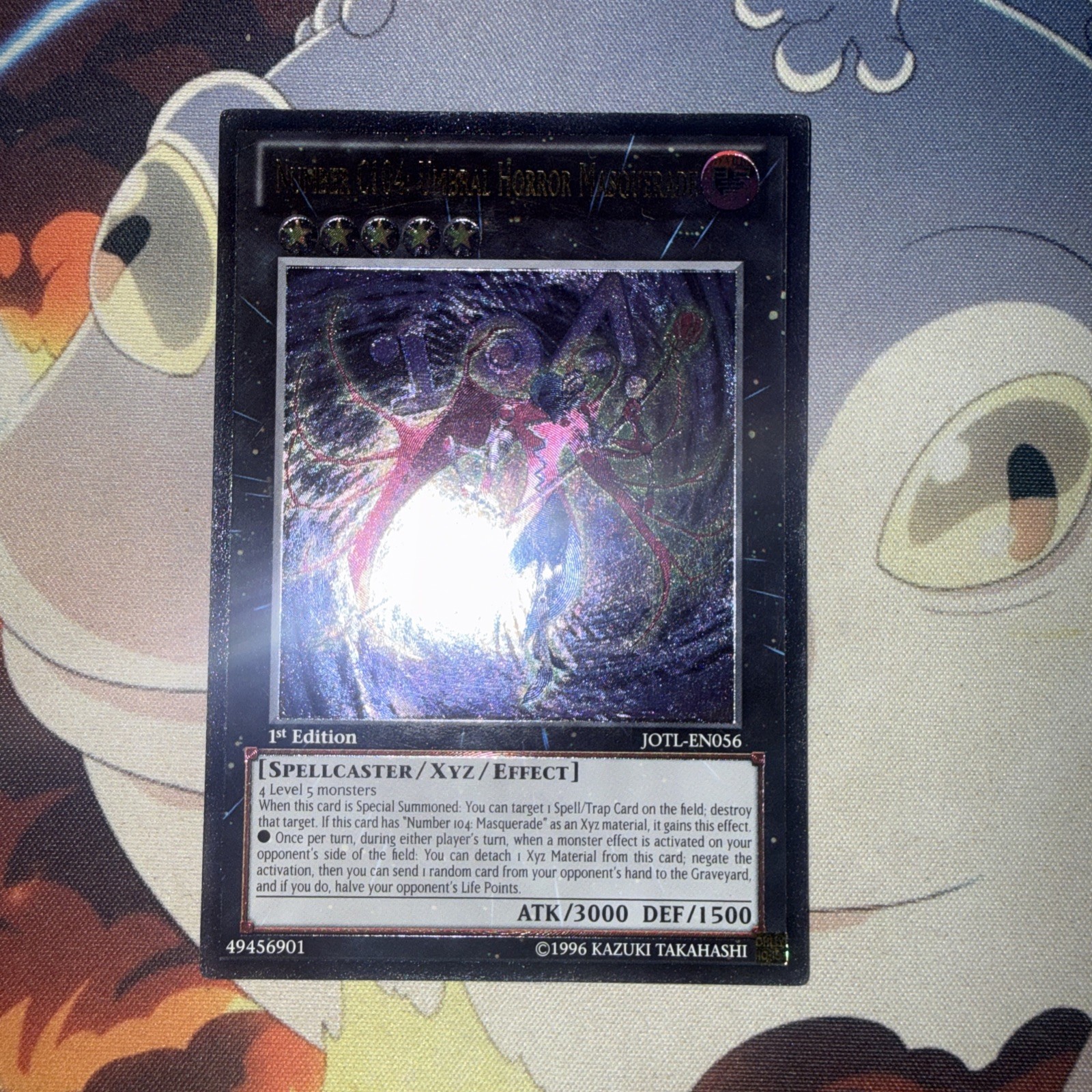 Yu-Gi-Oh Umbral Horror Masquerade Number JOTL-EN056 1st Ed Ultimate Rare