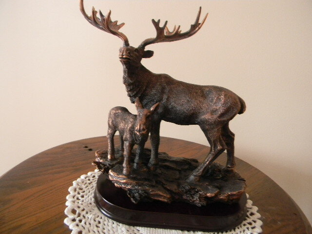 Big Sky Copper Works X212 L.E. Sculpture AMERICANA MOOSE 8”T x 9”L x 6”W - NIB