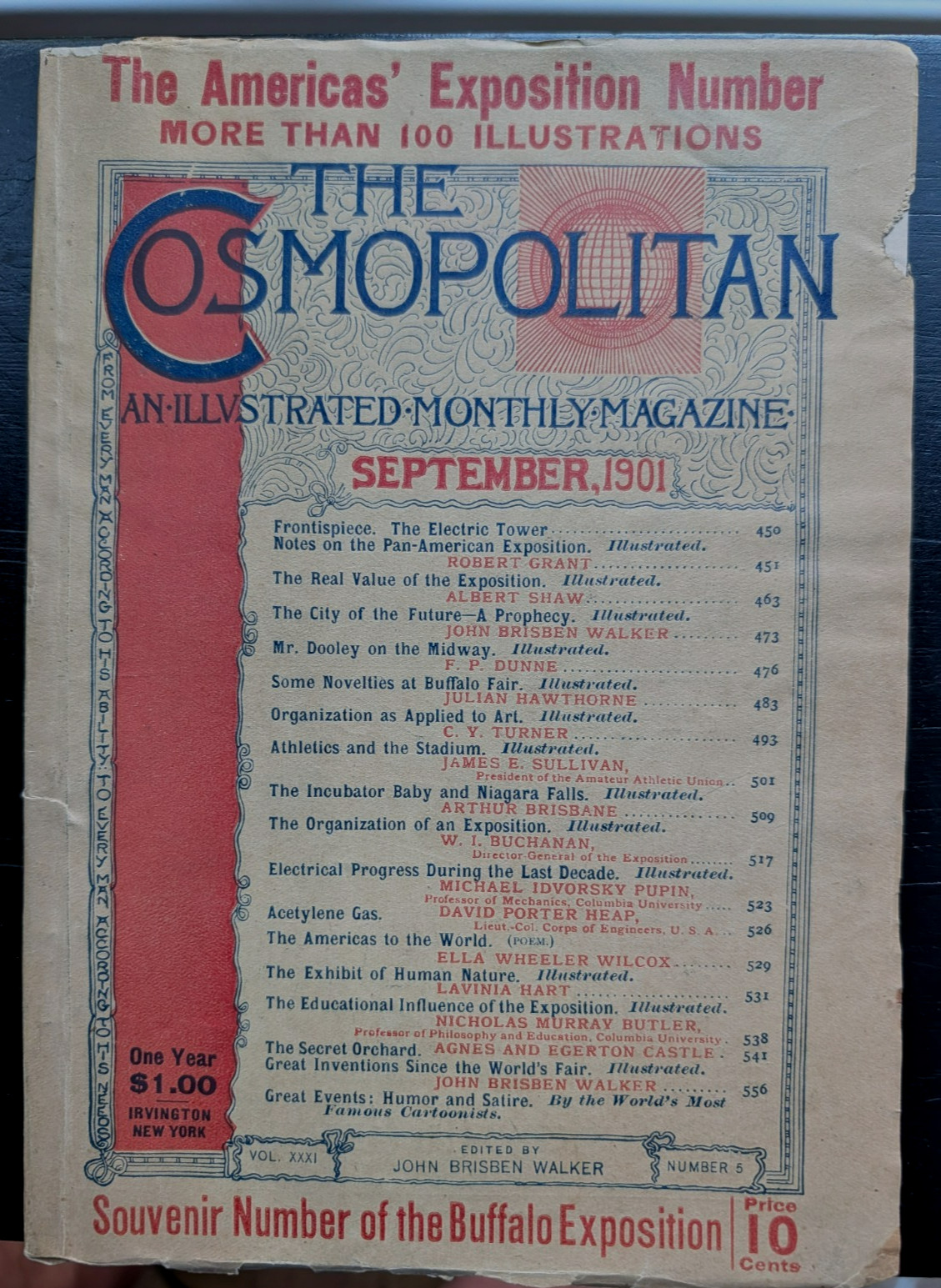 1901 Pan American Exposition Buffalo NY Cosmopolitan Magazine Souvenir / Photos 1901 Pan American Exposition Buffalo NY Cosmopolitan Magazine Souvenir / Photos