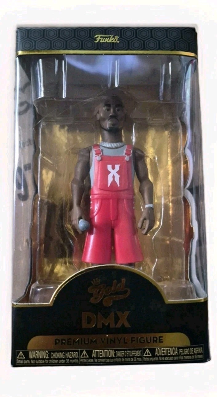 Funko Gold DMX Premium Vinyl Figure Music Theme, Original Unopened Box