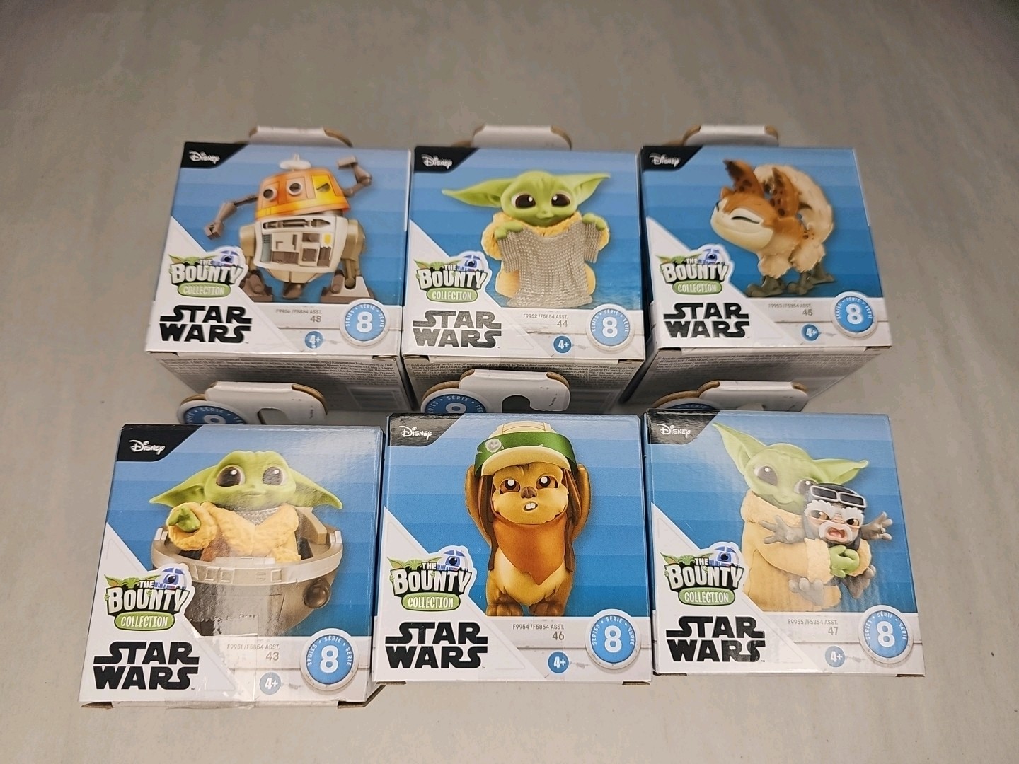 Star Wars Bounty Collection Series 8 6PC Complete Set Disney NEW 