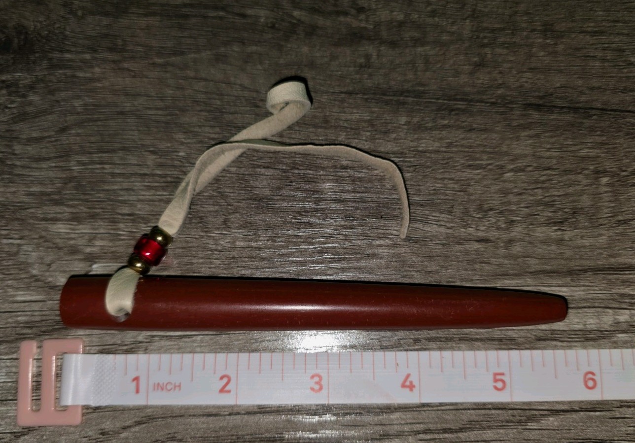Catlinite Pipestone Tamper Native American- Lakota -Sioux - Alan Monroe