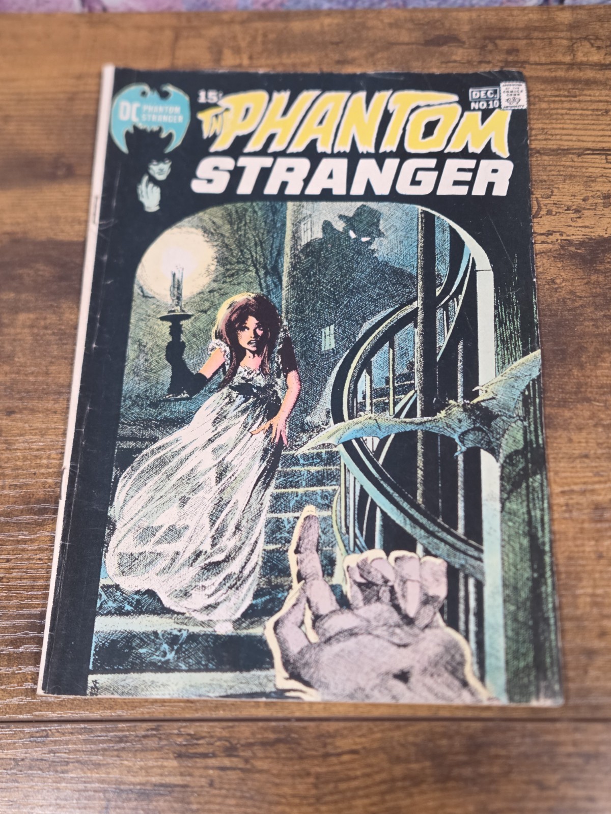 The Phantom Stranger #10 DC Comics Neal Adams Cover 1970 Vintage Horror