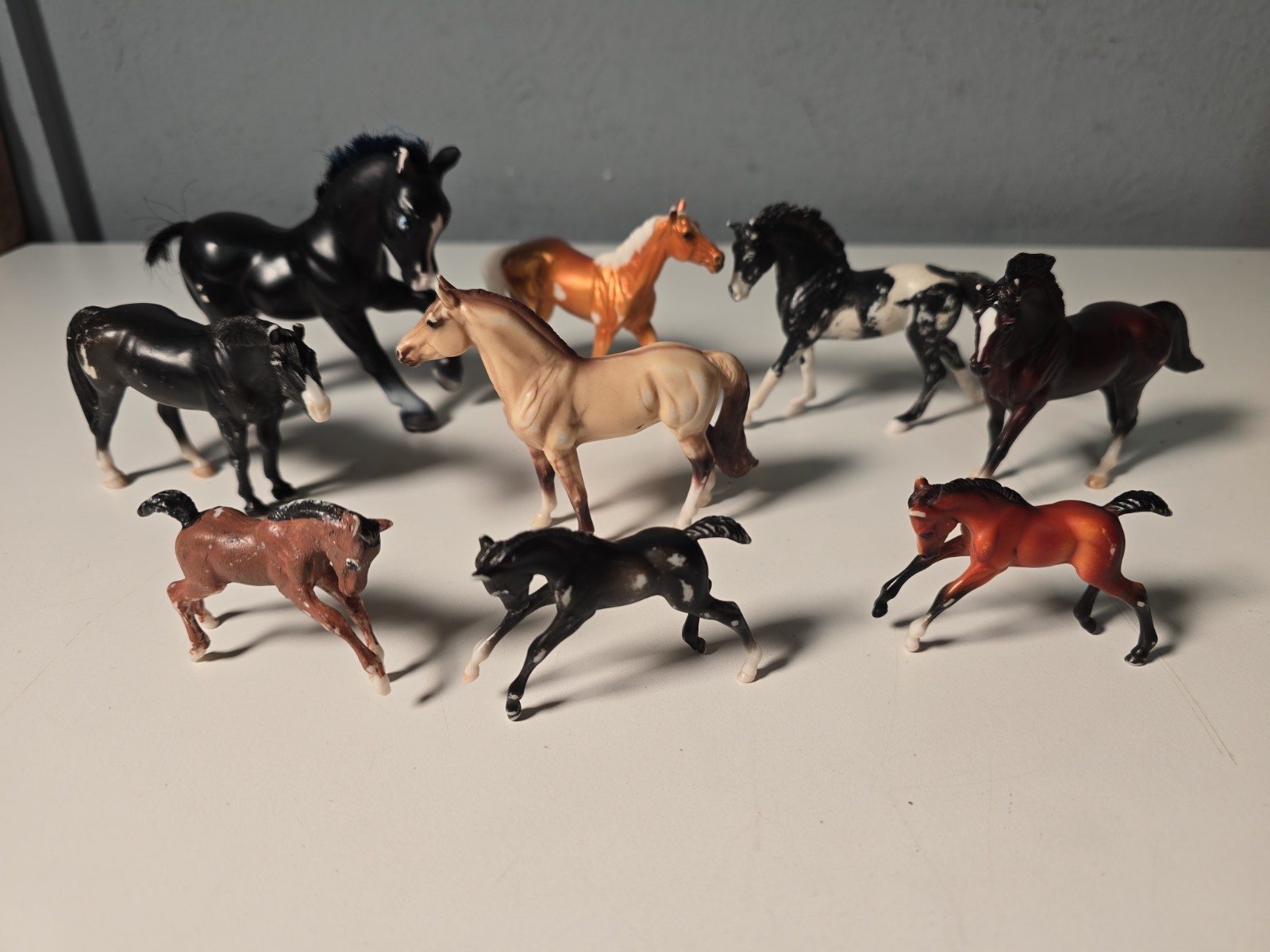 Vintage Breyer Reeves Stablemate Horses Lot of 9 Minis
