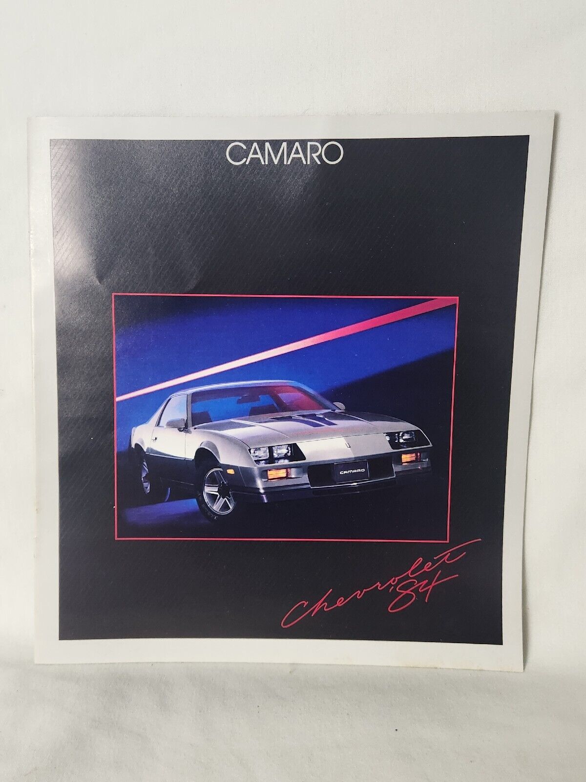 Vintage 1984 Chevrolet Chevy Camaro Color Sales Brochure Booklet L8