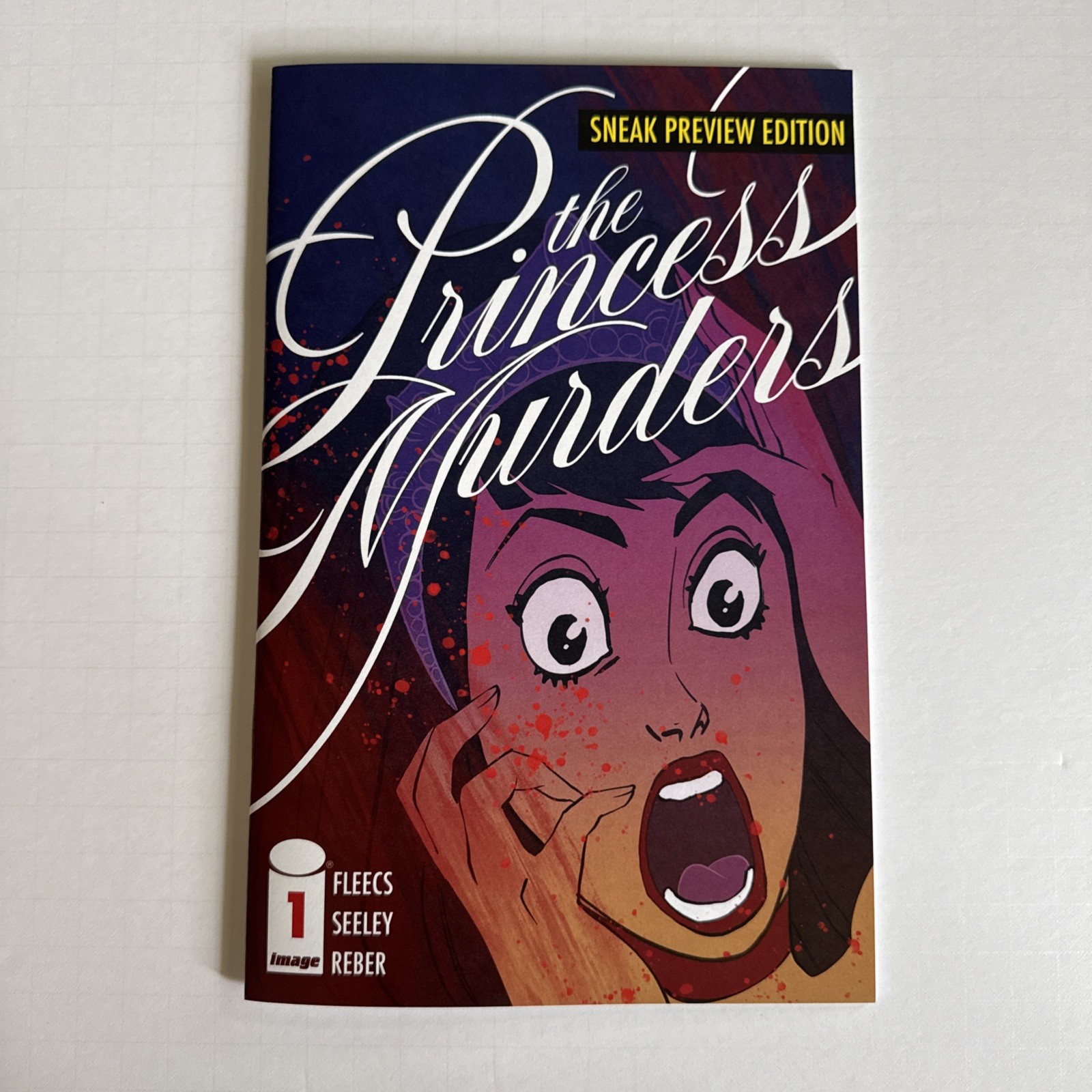 V. RARE Image Comics THE PRINCESS MURDERS comicspro Preview Copy NM+ Ltd to 50