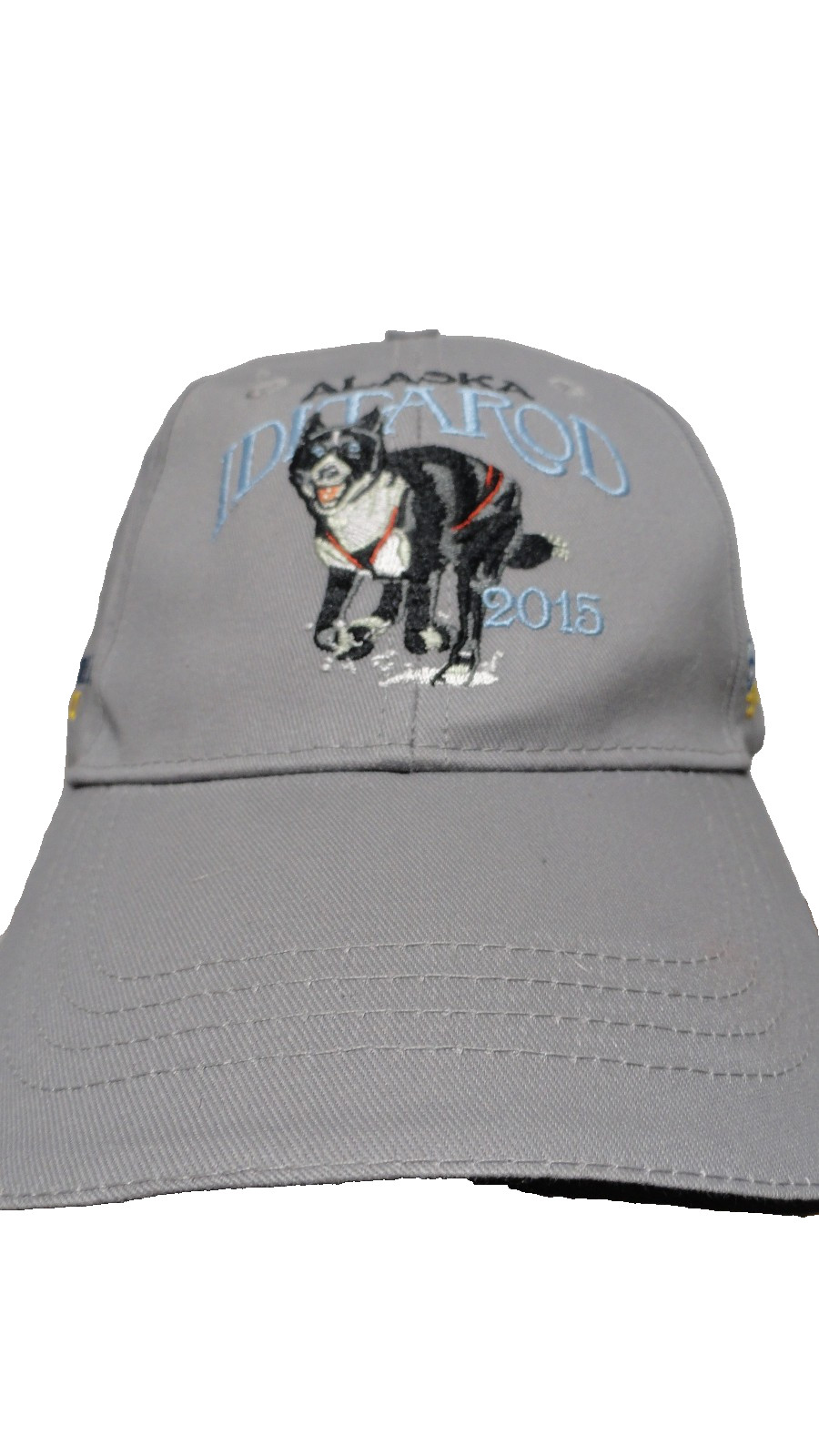 Alaska Iditarod Trail Committee 2015 Baseball Cap/Hat NWT Donlin Gold Gray ADJ.