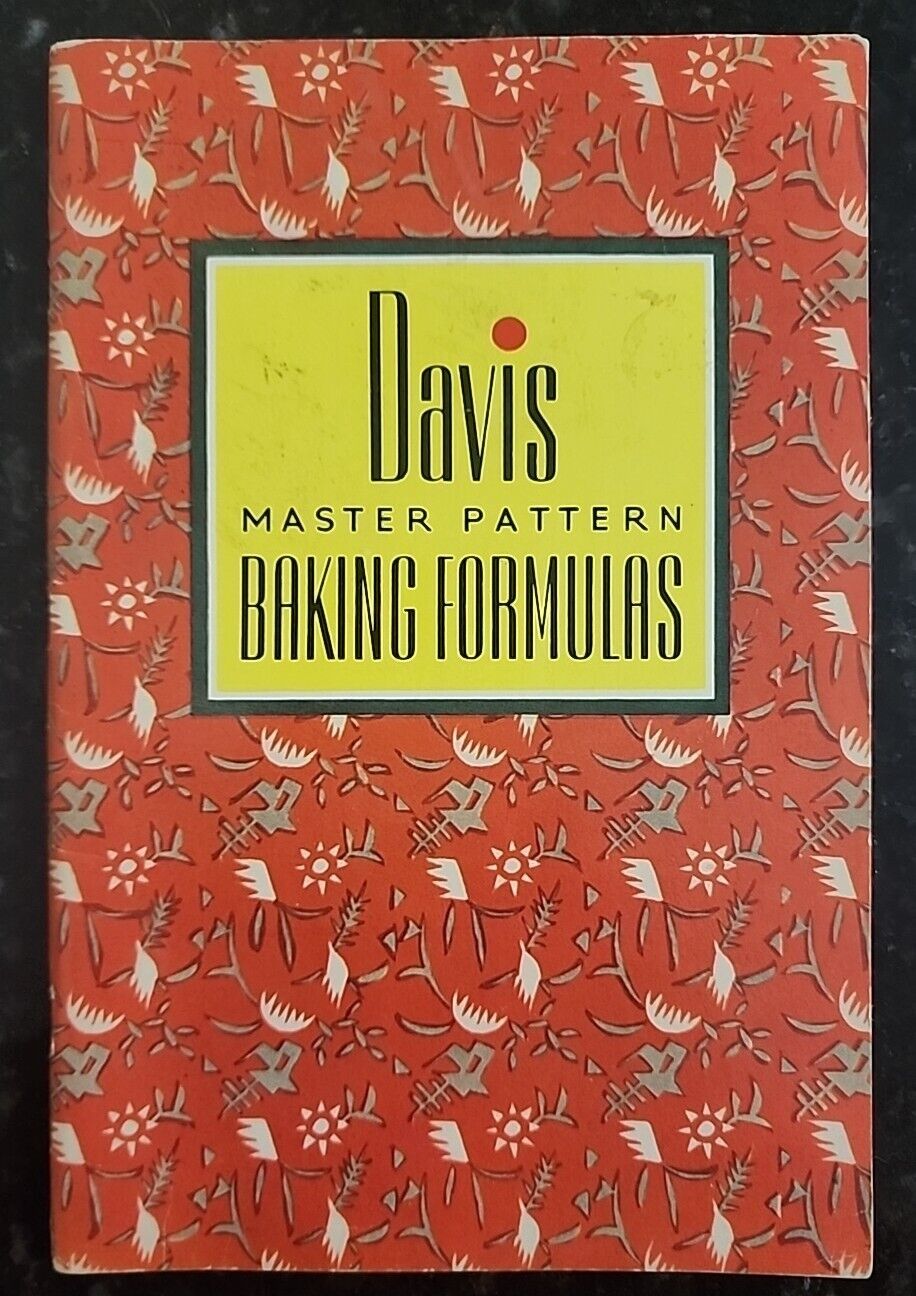 Davis Master Pattern BAKING FORMULAS ©1940 Booklet