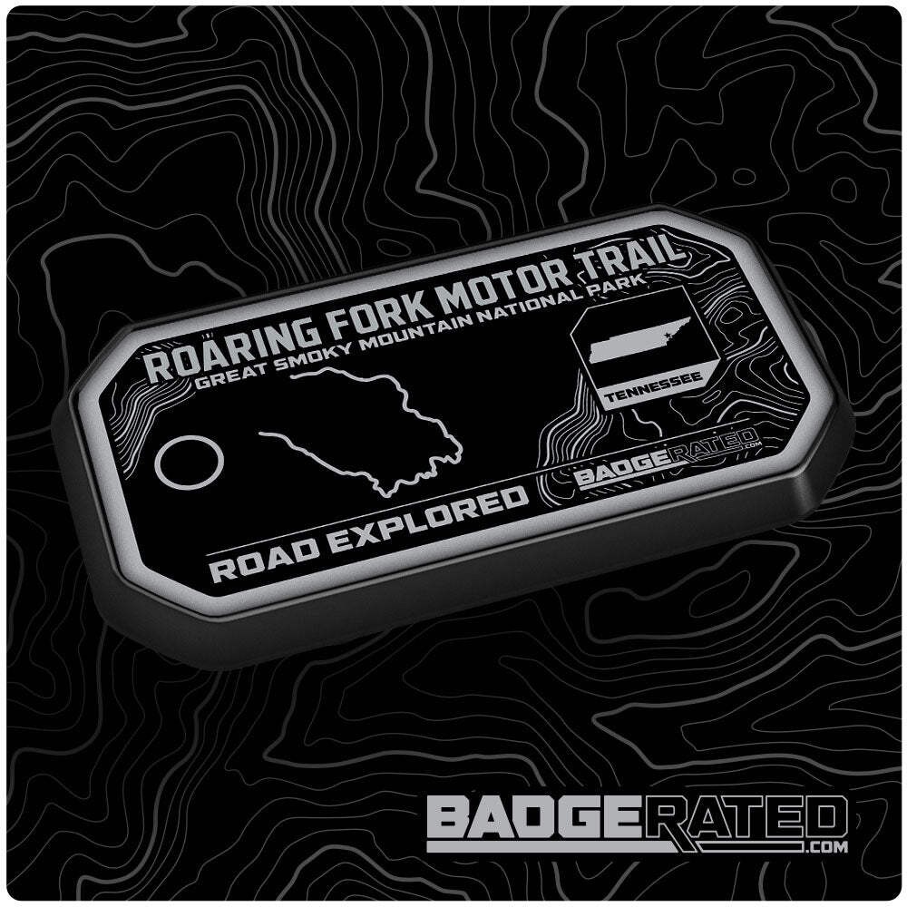Roaring Fork Motor Trail Road Badge (Great Smoky Mountain Nat'l Park, TN)