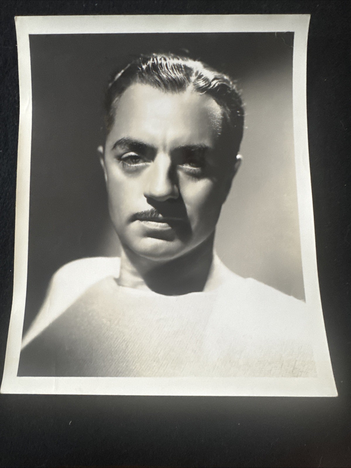 WILLIAM POWELL Photo By HURRELL  Vintage Original 1930s MGM stamped Press VTG