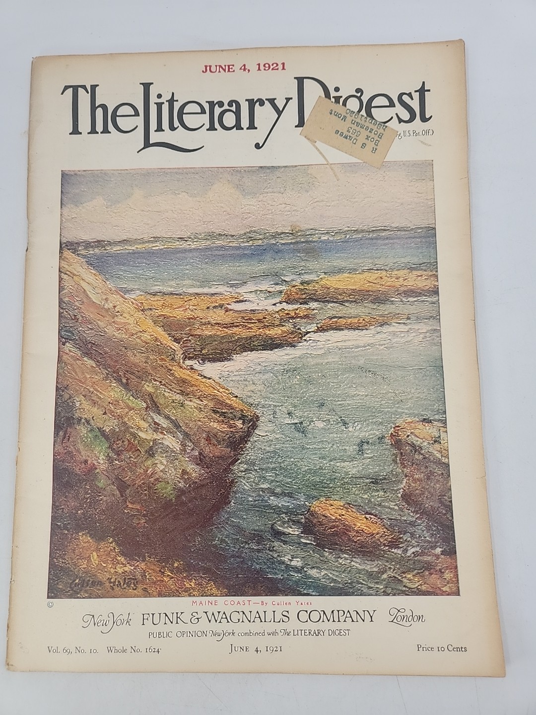 The Literary Digest - June 4, 1921 Magazine 