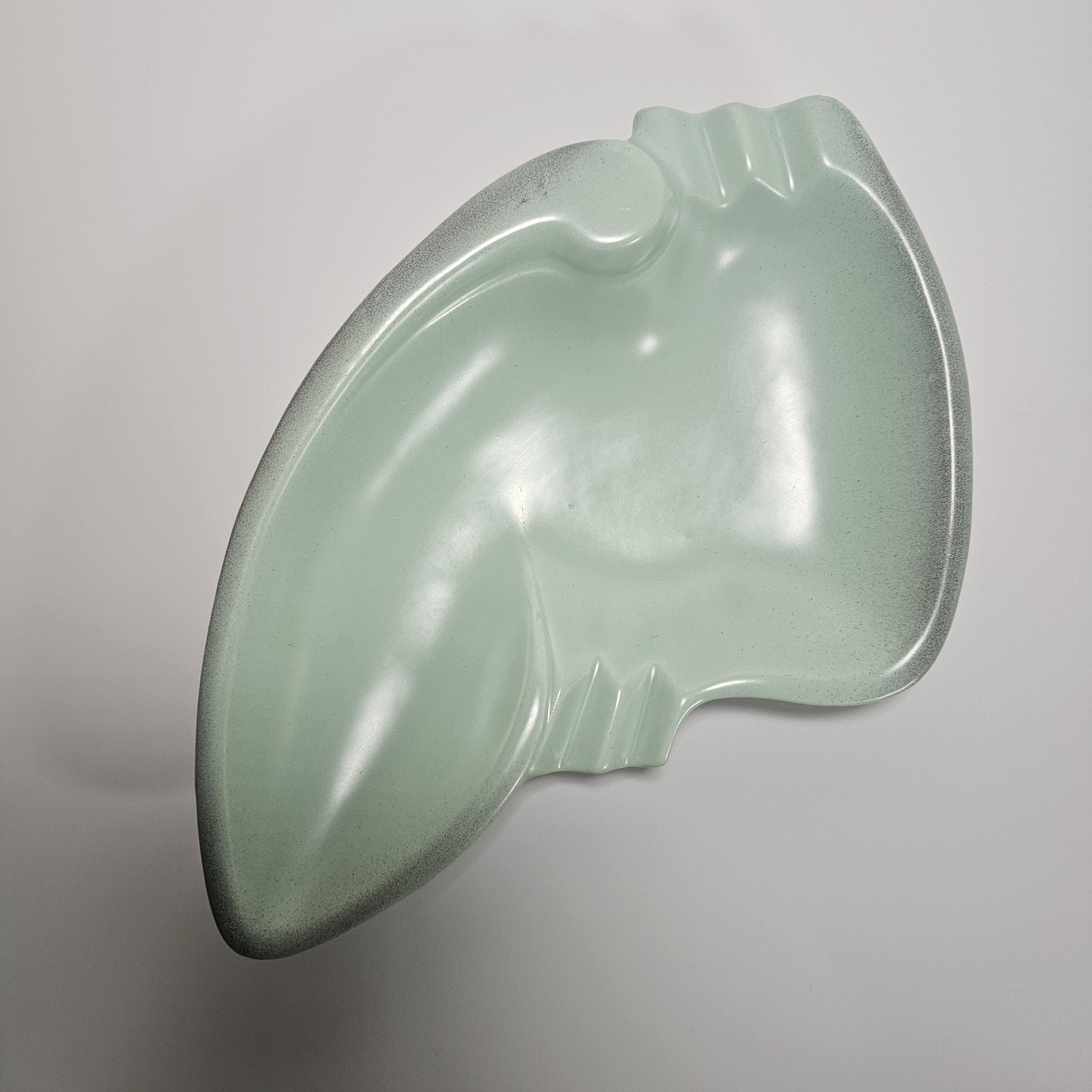 Vintage Turquoise Mint MCM Mid Century Ash Tray