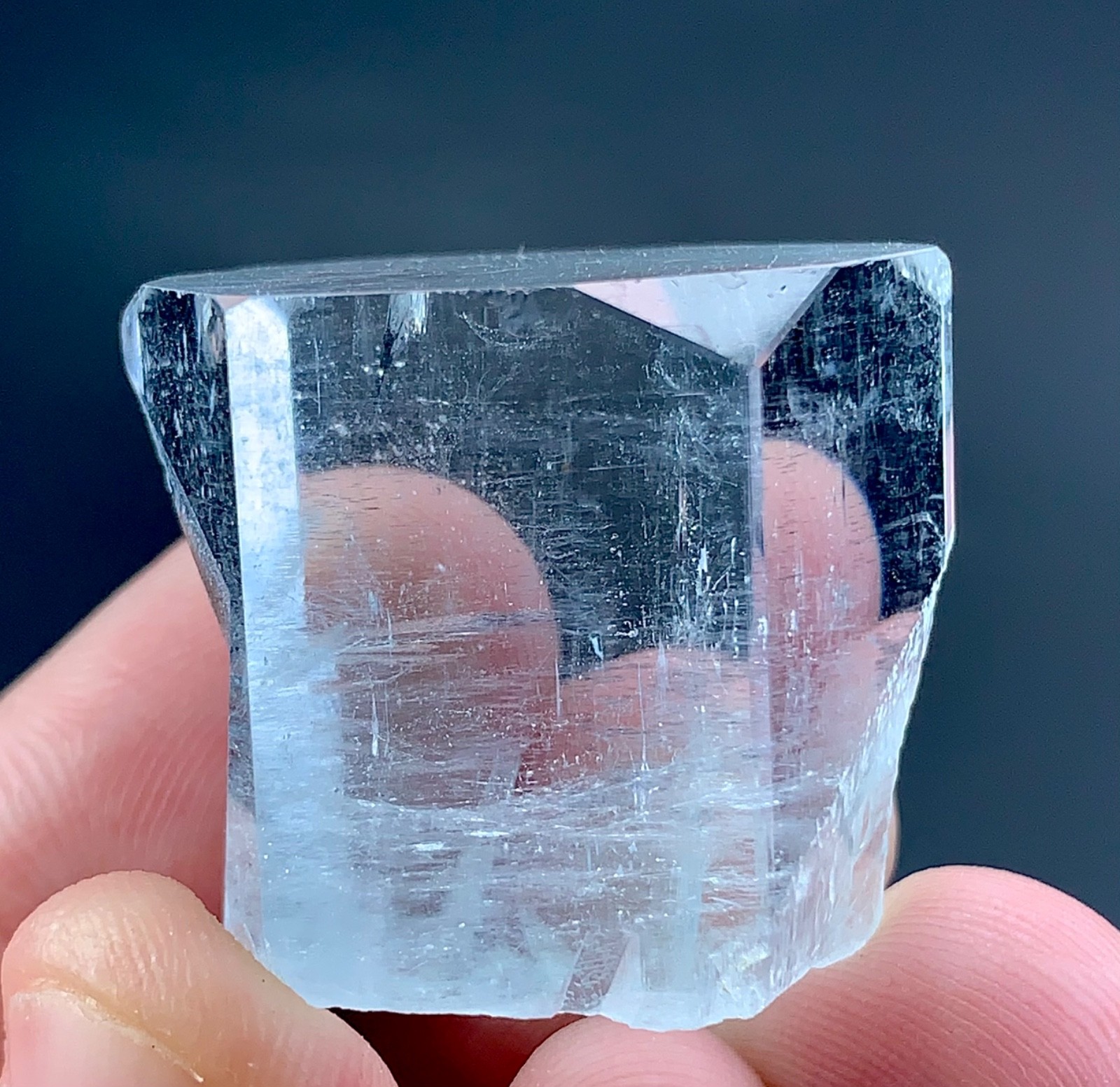126 Carat Aquamarine Crystal Specimen From Skardu Pakistan 126 Carat Aquamarine Crystal Specimen From Skardu Pakistan
