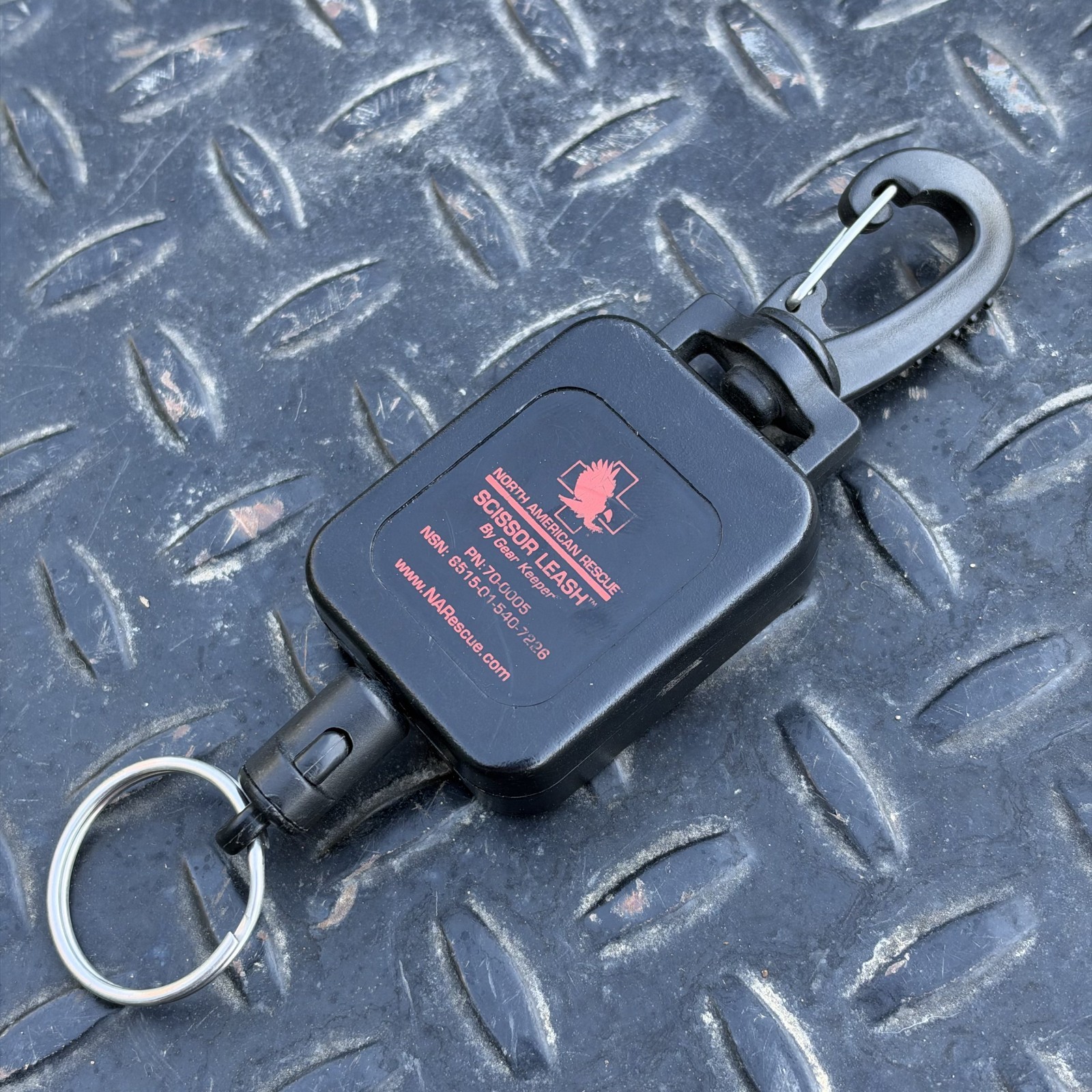 North American Rescue Scissor Leash Retractable Shear Lanyard