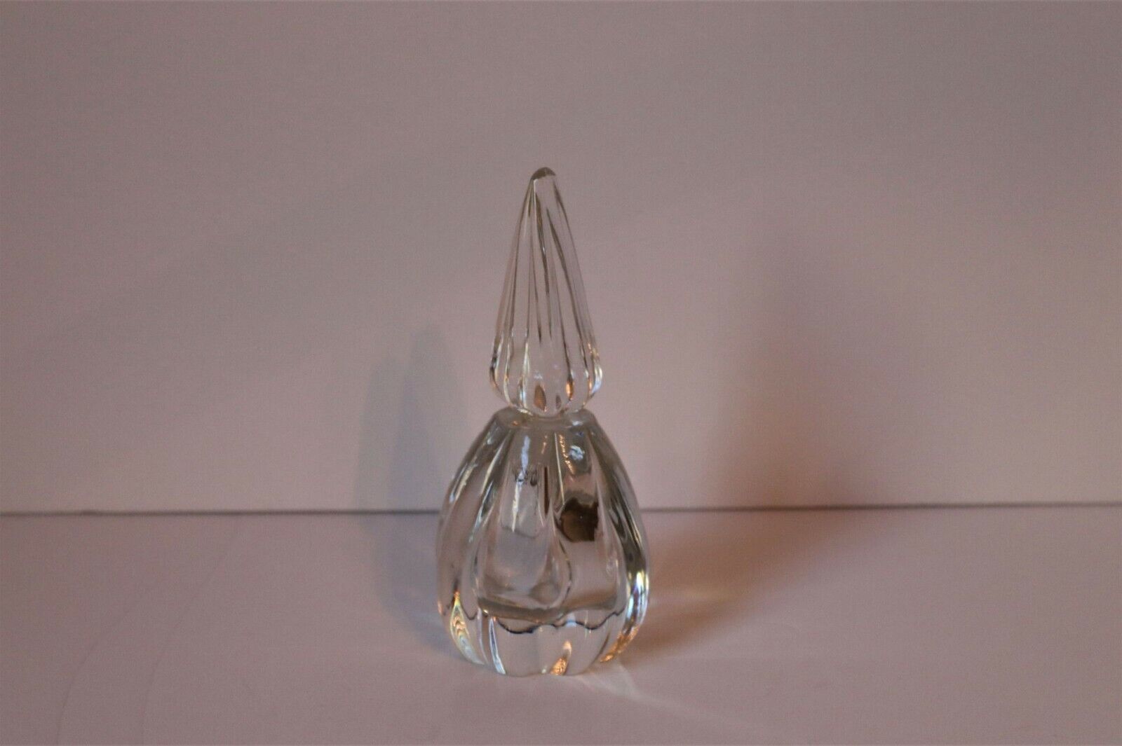Art Deco Lead Crystal Decorative Perfume Bottle
