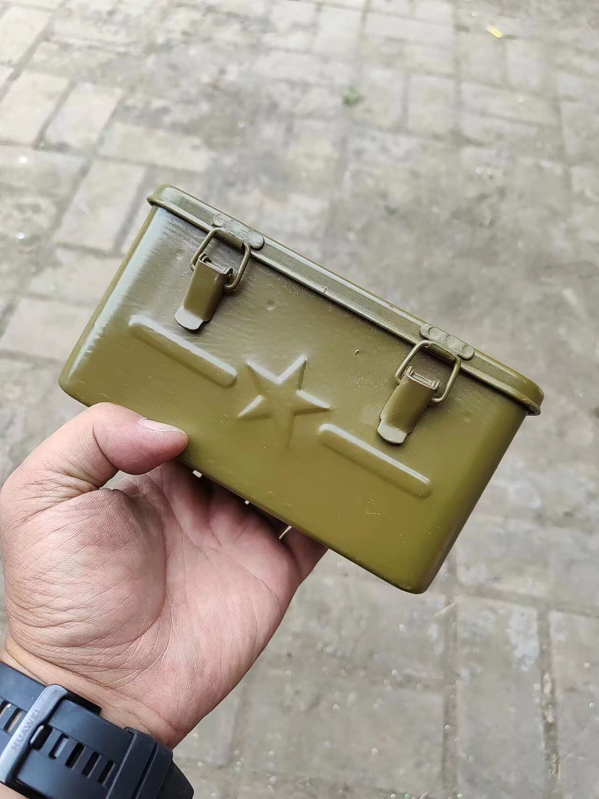 Surplus Chinese Army 1960 Soviet Sealed Waterproof Moisture-proof Storage Box