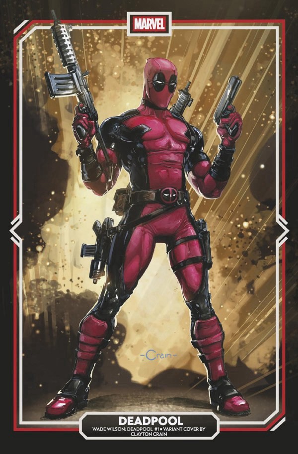 Wade Wilson Deadpool #1-4 & #7 Marvel Variant Cover Comic Book Lot Wade Wilson Deadpool #1-4 & #7 Marvel Variant Cover Comic Book Lot