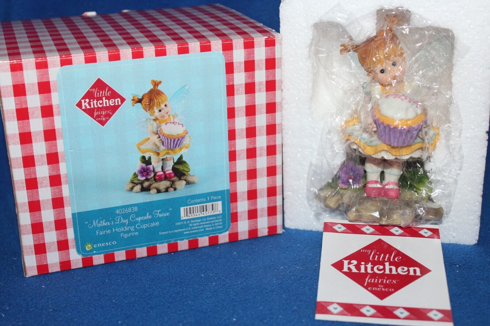 My Little Kitchen Fairies \'Mother\'s Day Cupcake Fairie\' 4026838 Enesco - NEW