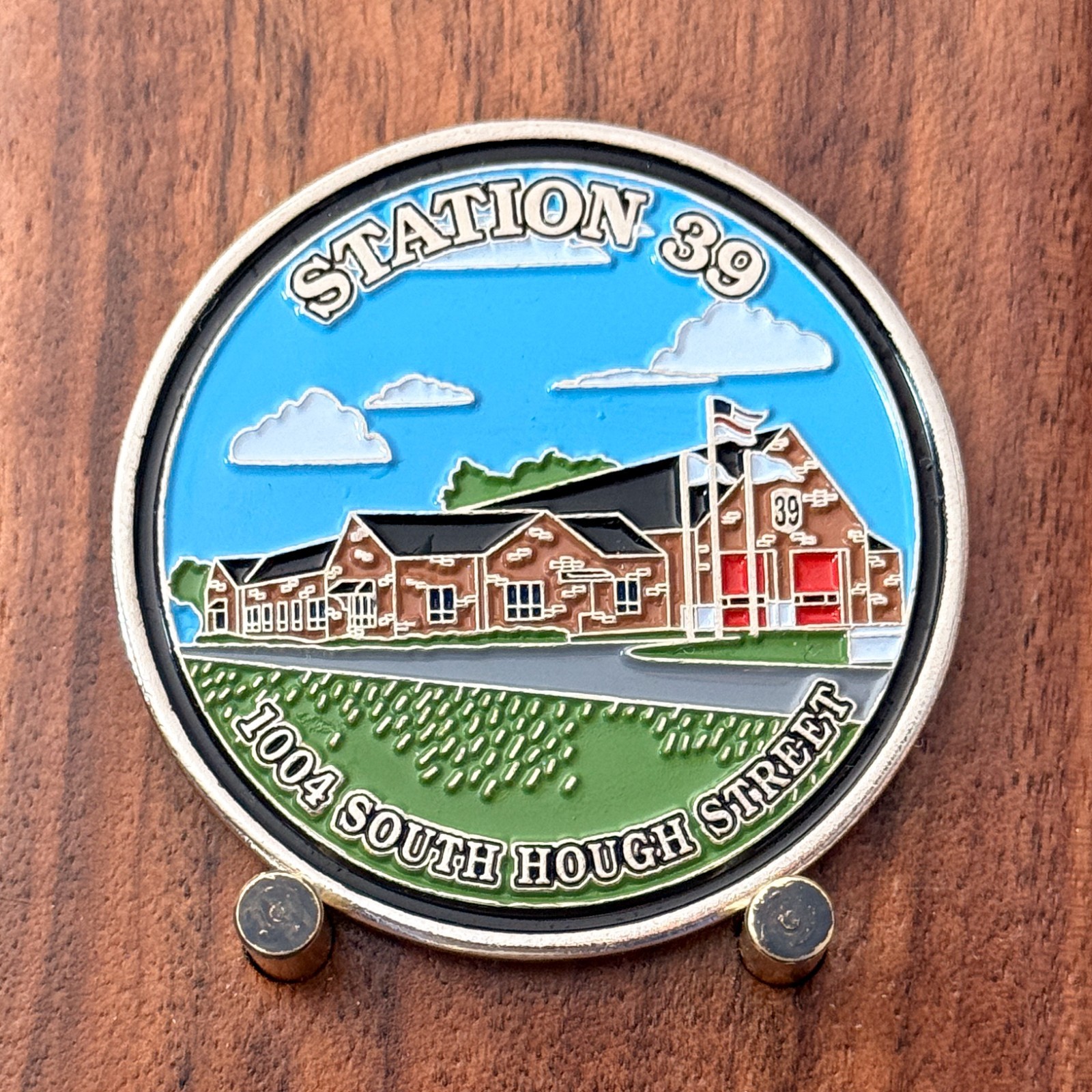Barrington Countryside Fire Station 39 Challenge Coin  W#25