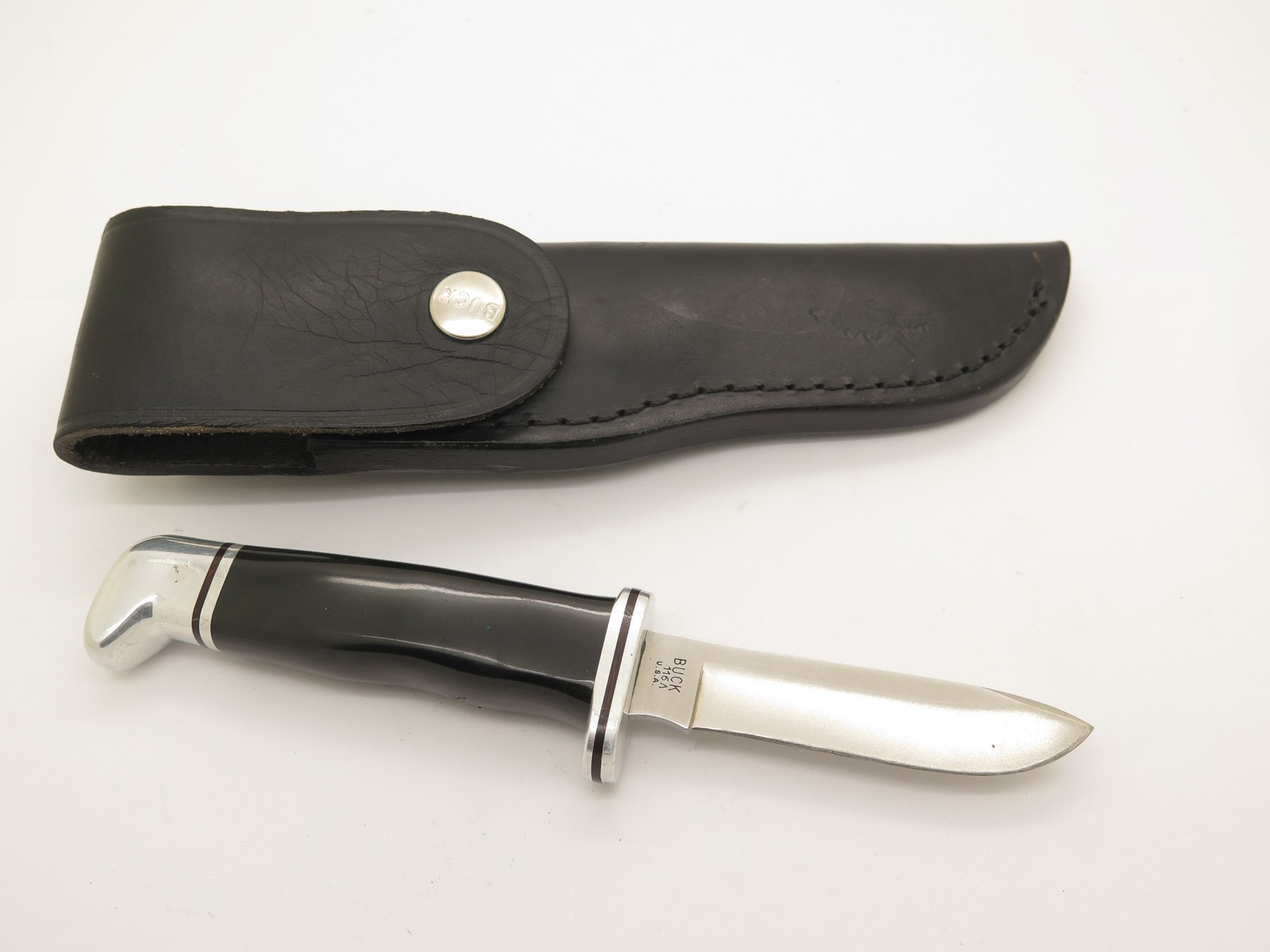 Vintage 1988 Buck USA 116 Caper Small Fixed Blade Hunting Knife (#6125)