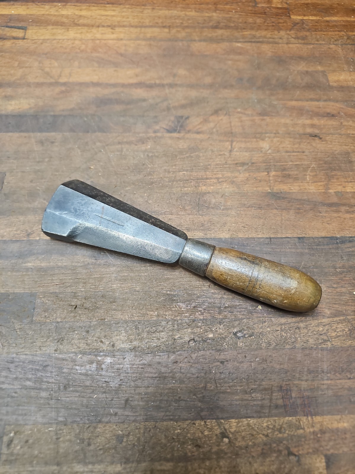 E105- Antique  C.D. DICKINSON & SON broommaker's hammer
