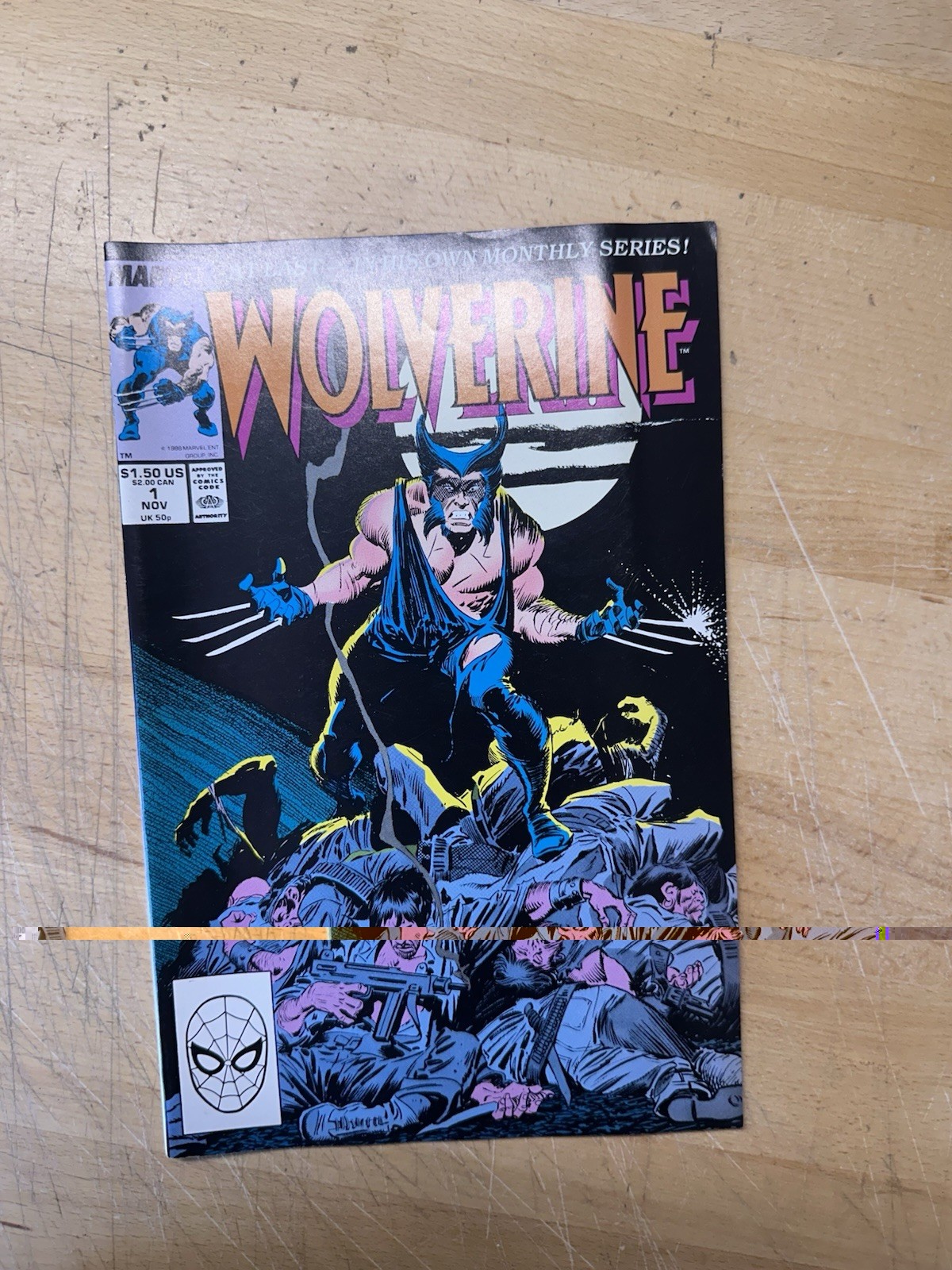 Wolverine #1 Direct Edition 1st Appearance Of Patch