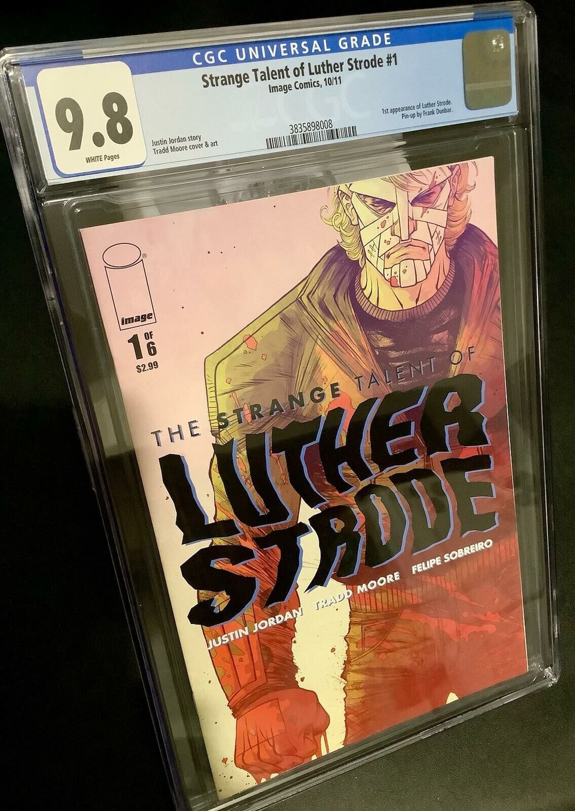 The Strange Talent of Luther Strode #1 1st print CGC 9.8 Image 2011 TRADD MOORE