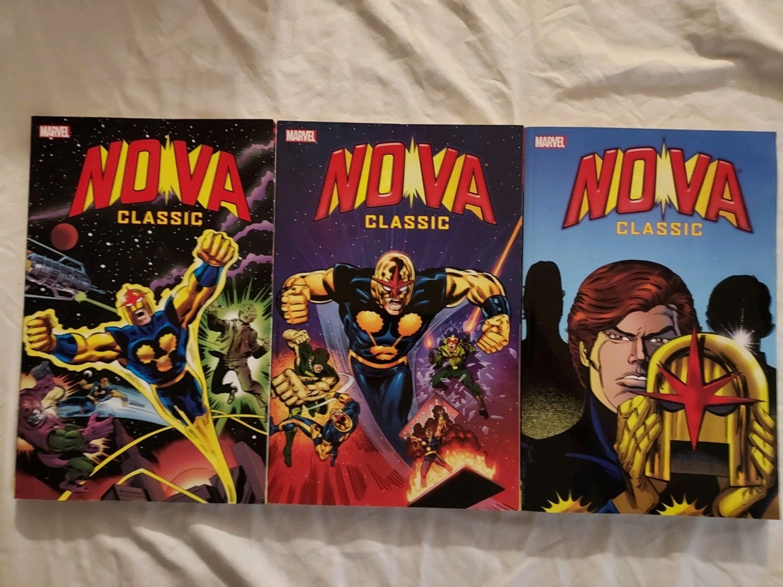 NOVA CLASSIC TPB LOT VOL 1 2 3 WOLFMAN RICHARD RIDER GRAPHIC NOVEL MARVEL COMICS NOVA CLASSIC TPB LOT VOL 1 2 3 WOLFMAN RICHARD RIDER GRAPHIC NOVEL MARVEL COMICS