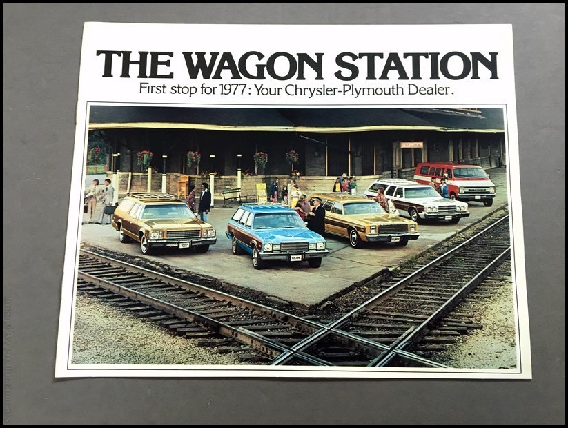 1977 Chrysler Plymouth Station Wagon Car Brochure Catalog - Fury Gran Volare