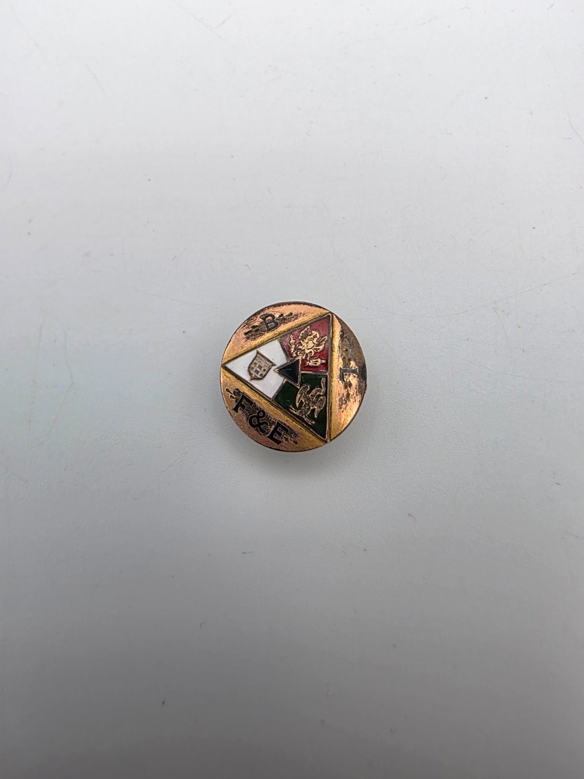Antique Whitehead & Hoag Screwback Masonic Lapel Pin