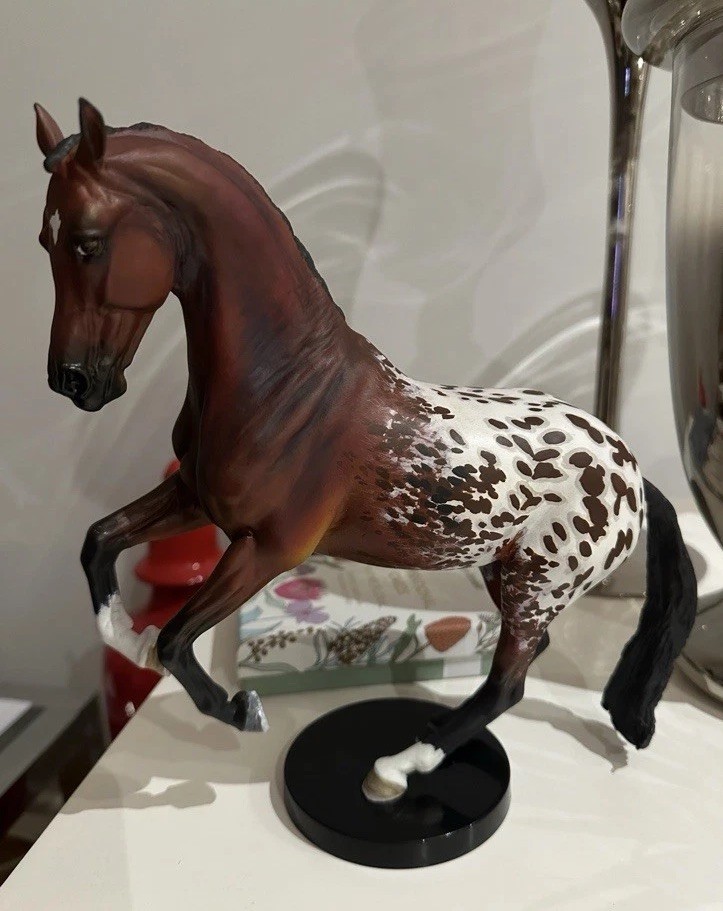Breyer Valegro - Bay Blanket Appaloosa CM Beautiful and Ultra Rare