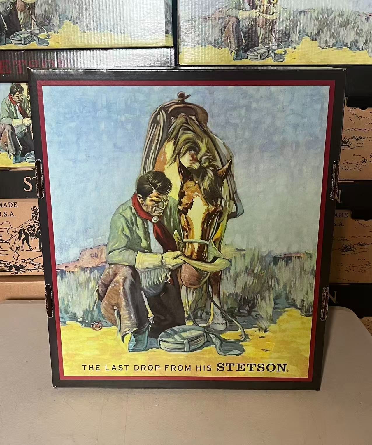 Vintage Classic Stetson Hat Boxes - Vintage Classic Stetson Hat Boxes -