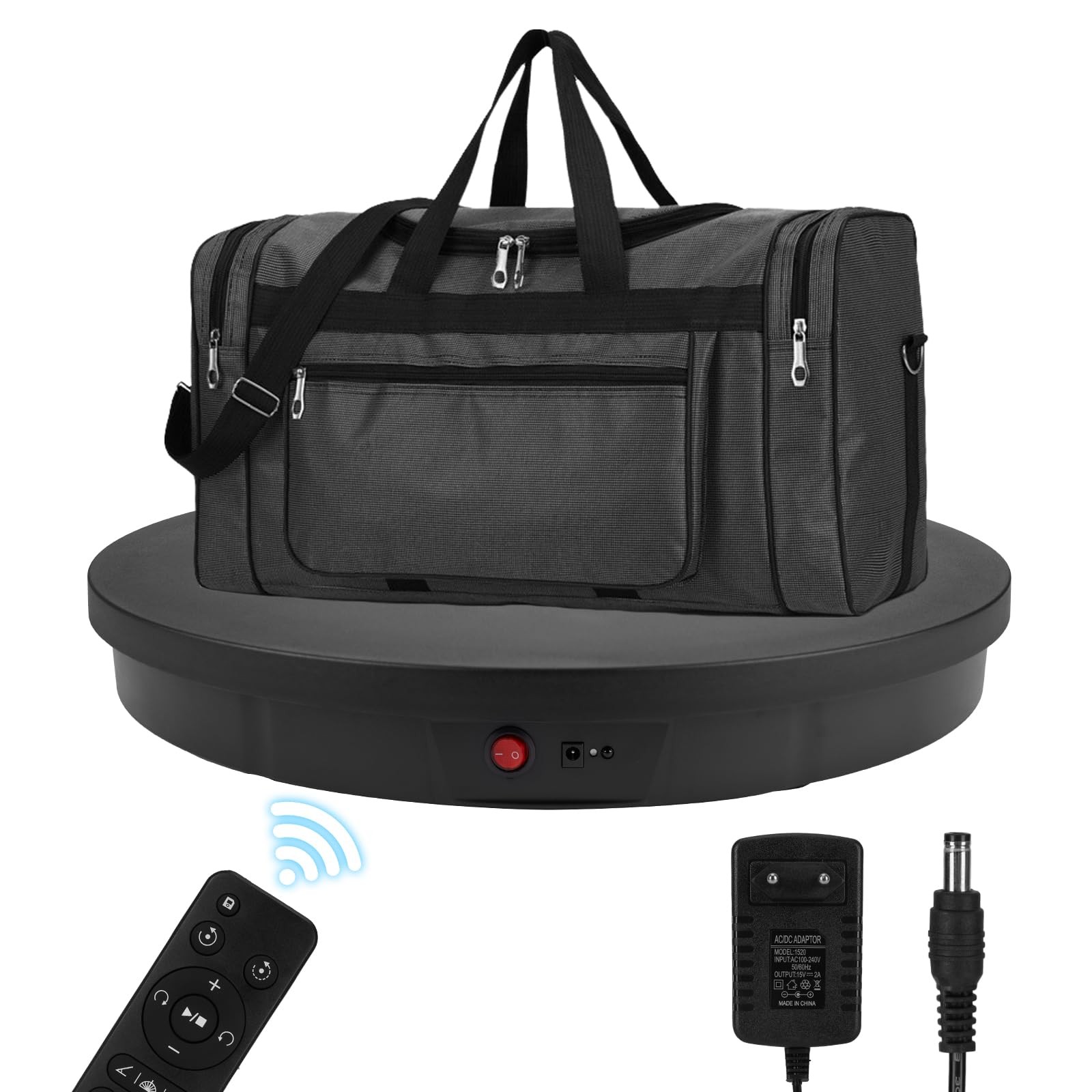 Motorized Rotating Display Stand, 360 Degree Automatic Rotating Display Stand...