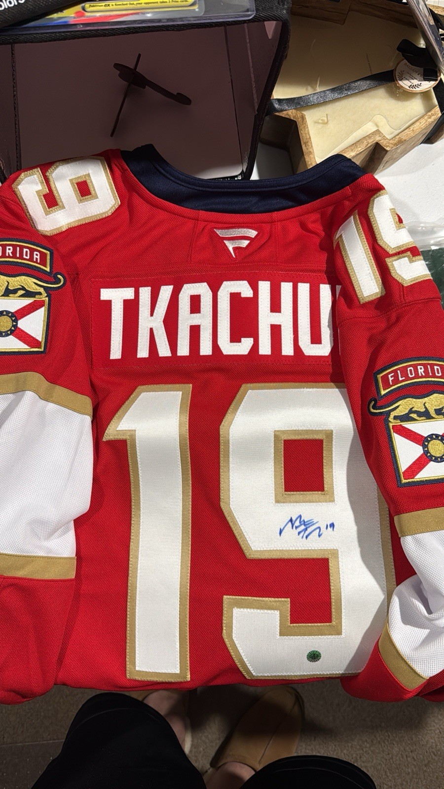 Matthew Tkachuk Autographed Florida Panthers Jersey