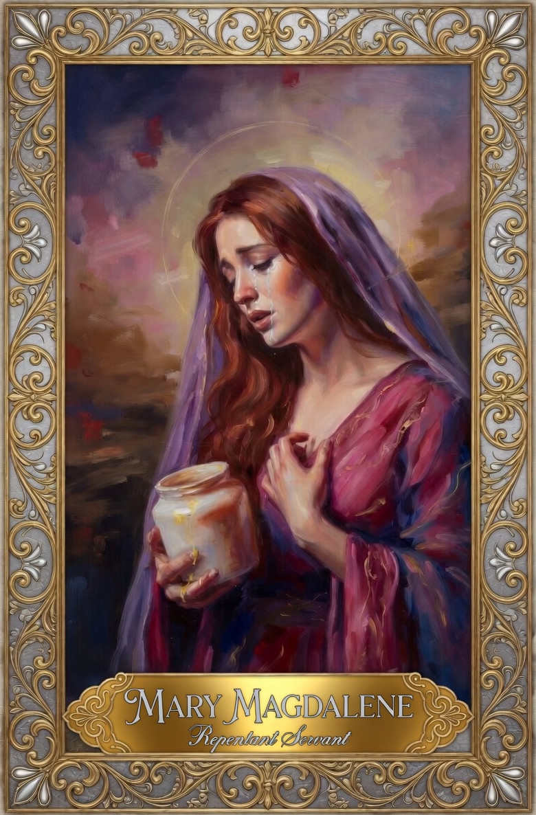 Eternal Icons Painted Visions Mary Magdalene EI-PV03 Limited /250 Christian Card
