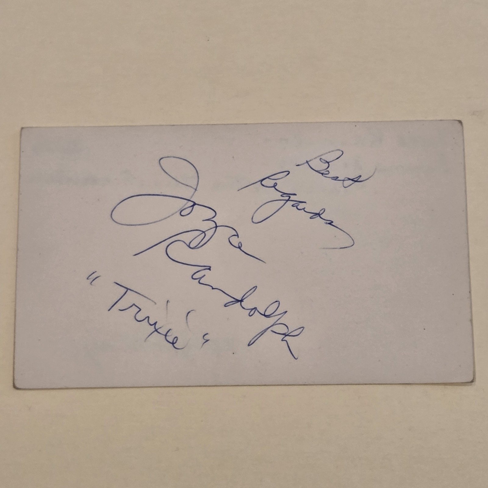 Joyce Randolph Signed Actress Autograph The Honeymooners Trixie Norton 2