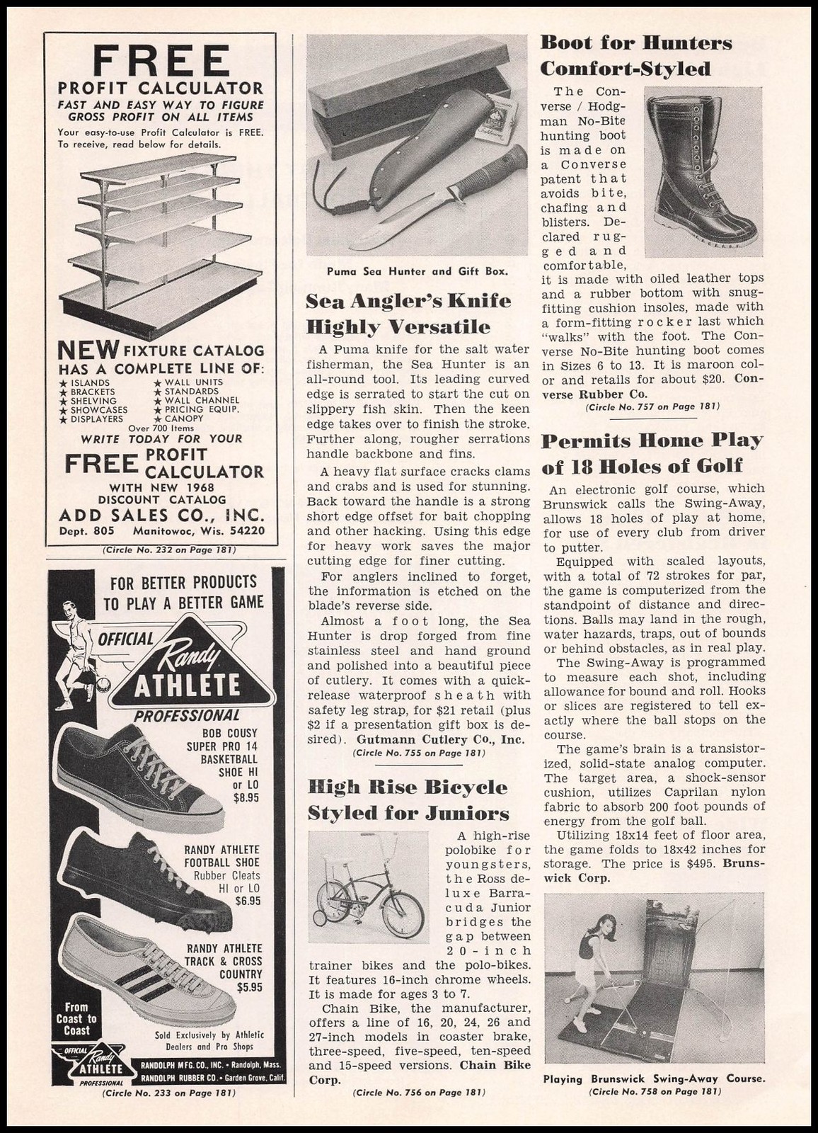 1967 Chain Bike Photo Ross DeLuxe Barracuda Jr. Bicycle Article Vintage Print Ad 1967 Chain Bike Photo Ross DeLuxe Barracuda Jr. Bicycle Article Vintage Print Ad