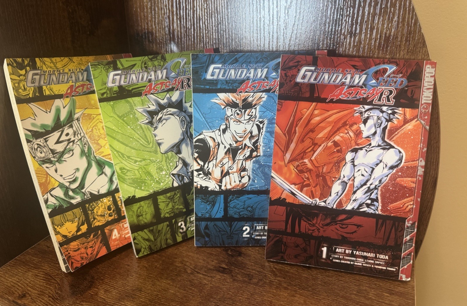 Mobile Suit Gundam Seed: ASTRAY R Complete Volumes 1-4 English Tokyopop Manga