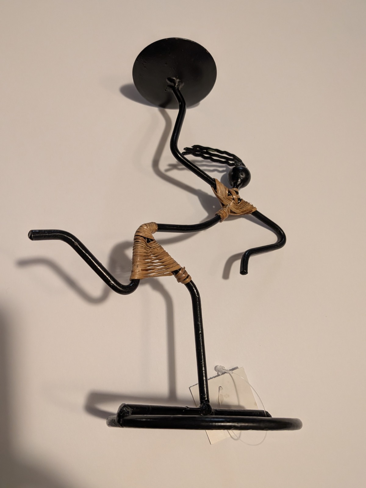 Running Girl Candlestick Holder: Laurids Lonborg, Denmark. 9.75