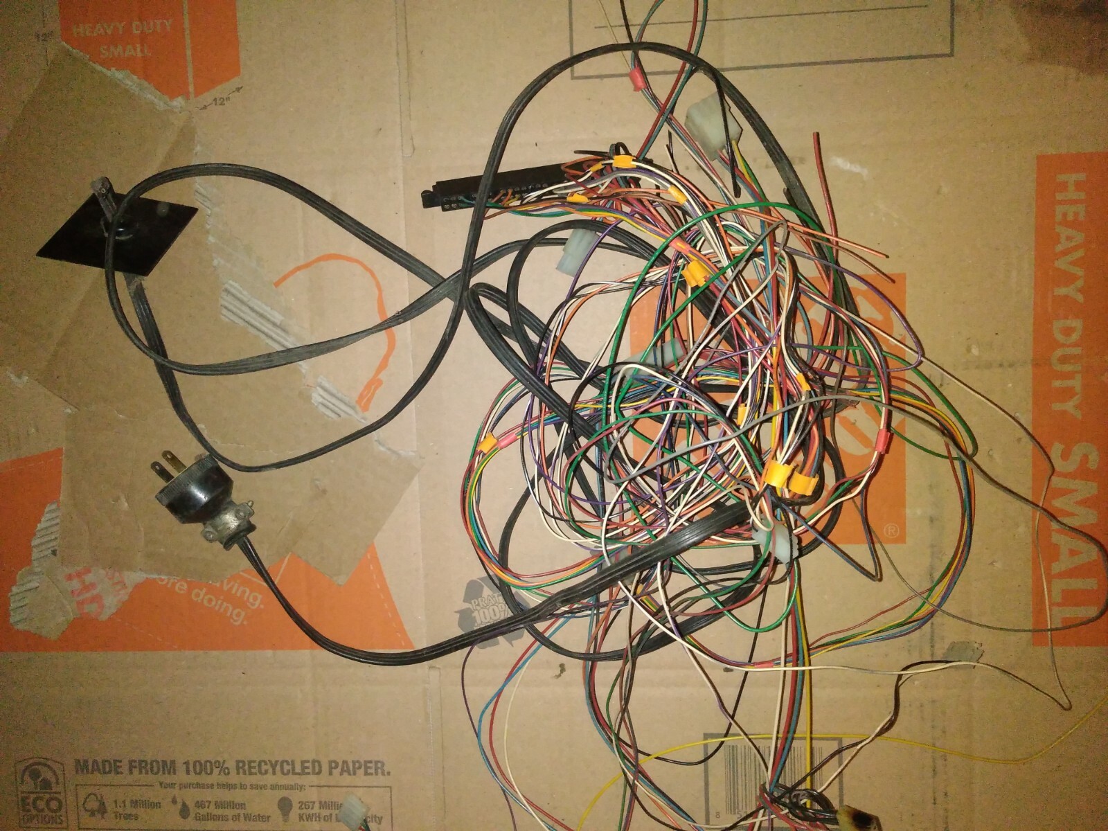 taito Top Speed Arcade pcb wires#5
