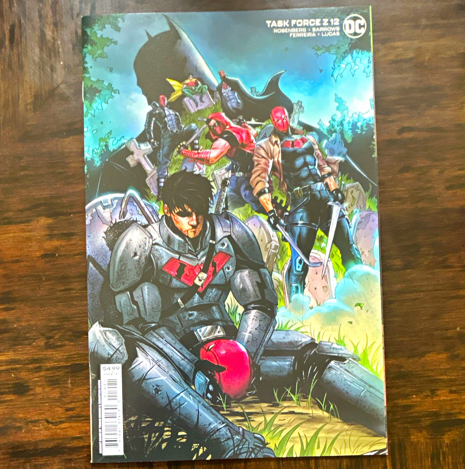 Task Force Z 12 B Variant NM 2022 Travis Mercer Cover DC Comics Task Force Z 12 B Variant NM 2022 Travis Mercer Cover DC Comics