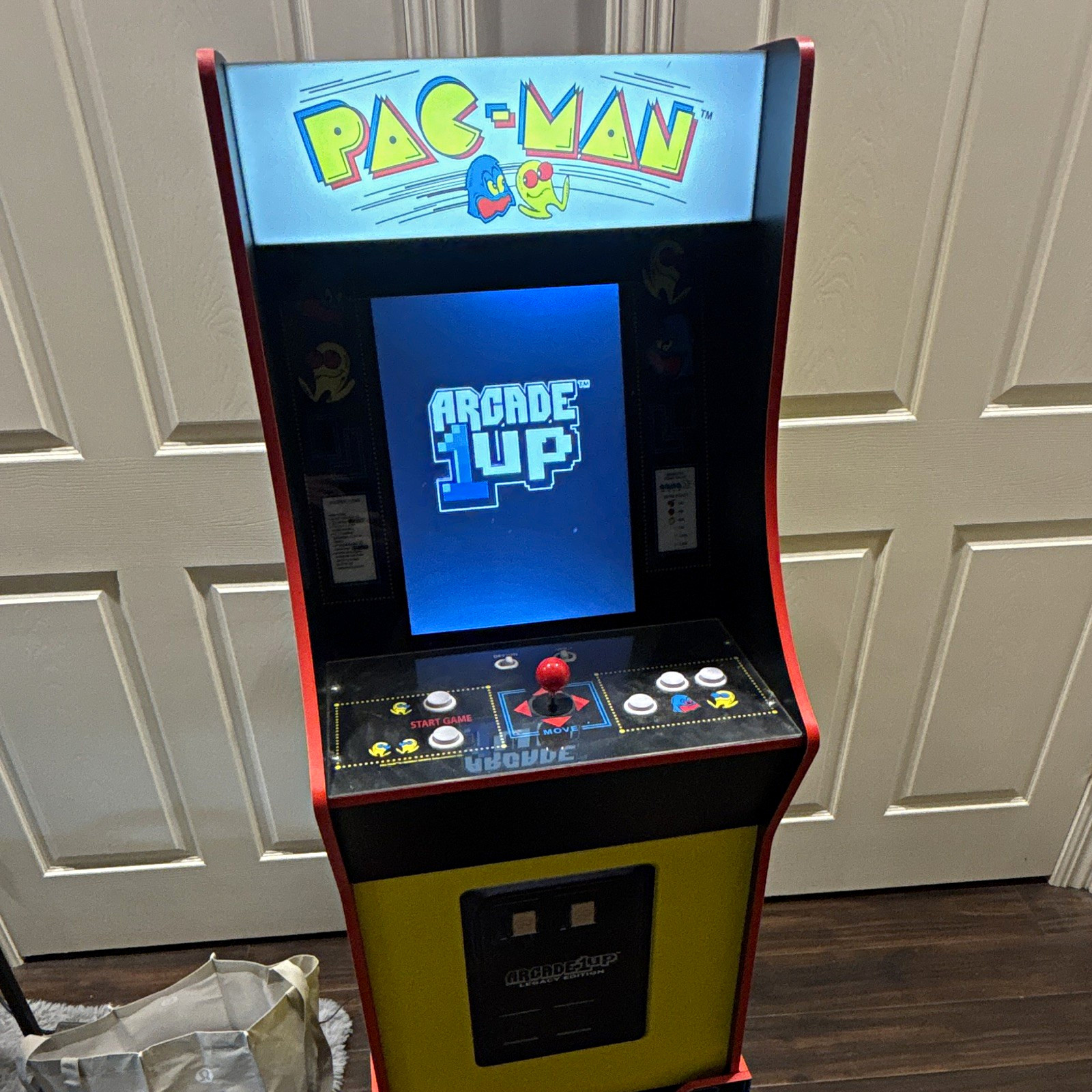 Arcade1Up Pac-Man Legacy Edition Upright Video Arcade Cabinet Machine