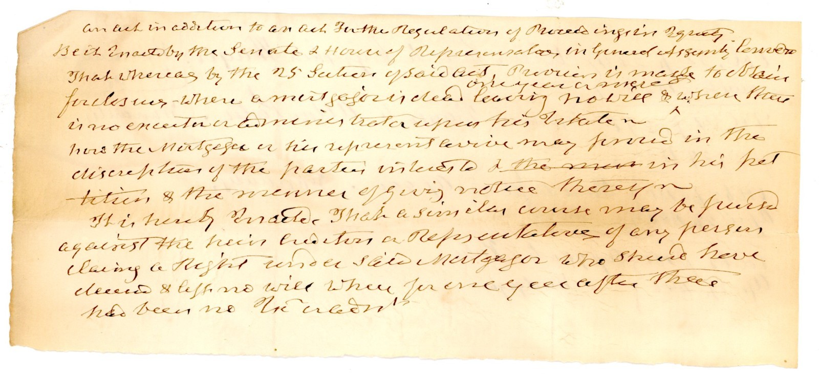 1830s–1840s Property Mortgage Ledger Allen Porter Cynthia Thayer John S. Apgar