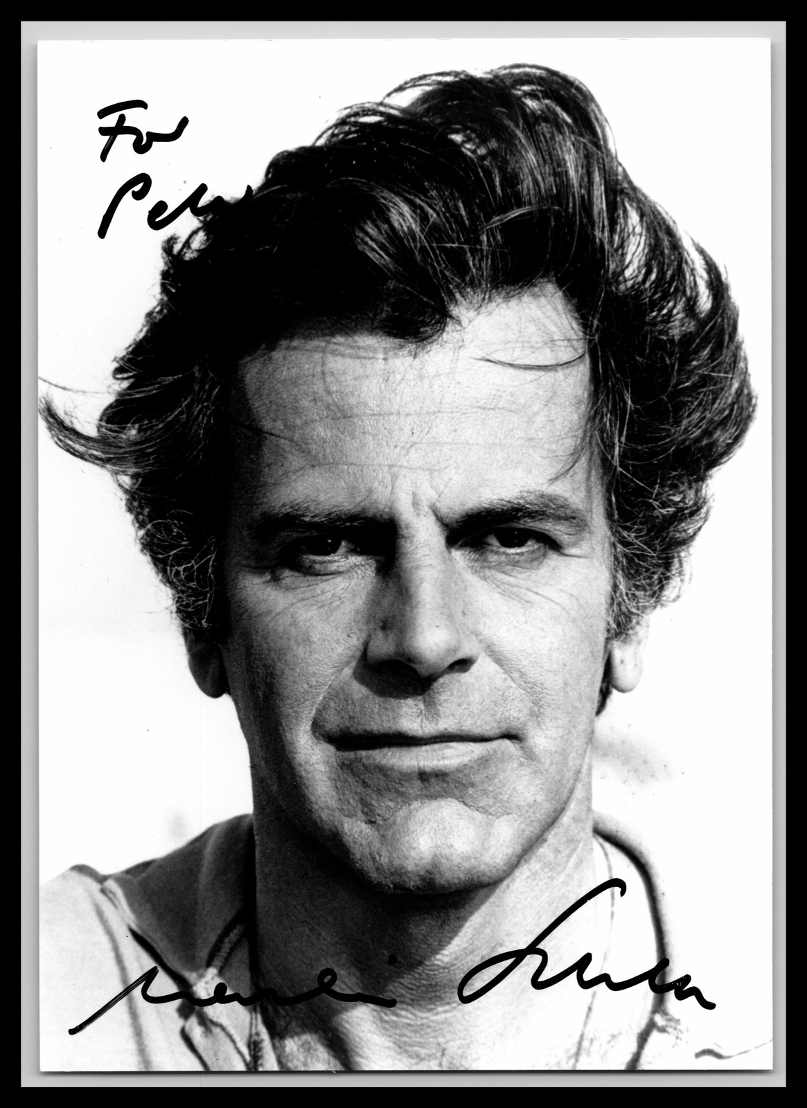 Maximilian Schell -  - 4x6 Photo - Signed / Autograph
