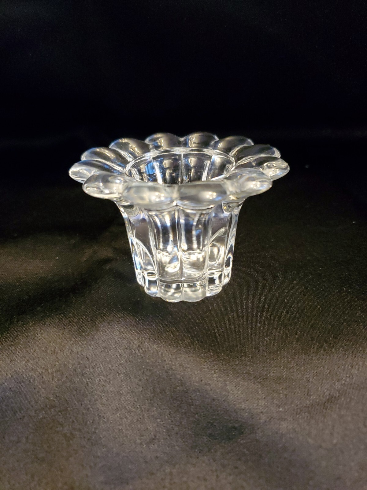 Clear Candleholder Glass Candlestick Holder
