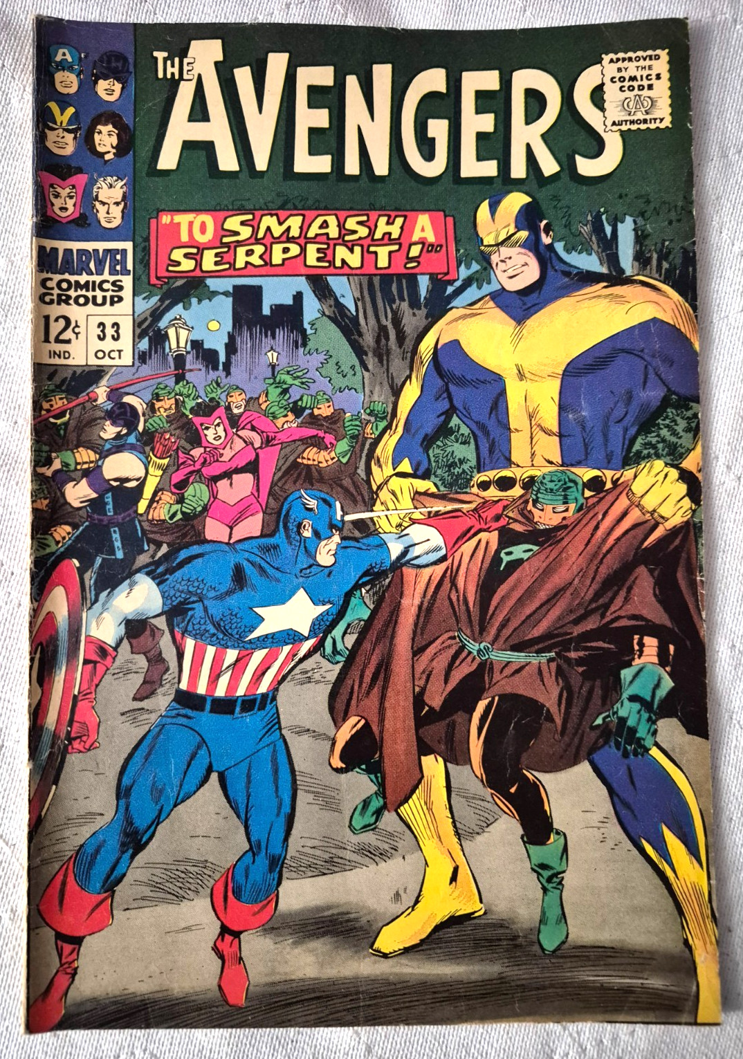 The Avengers #33 (Marvel Comics October 1966)