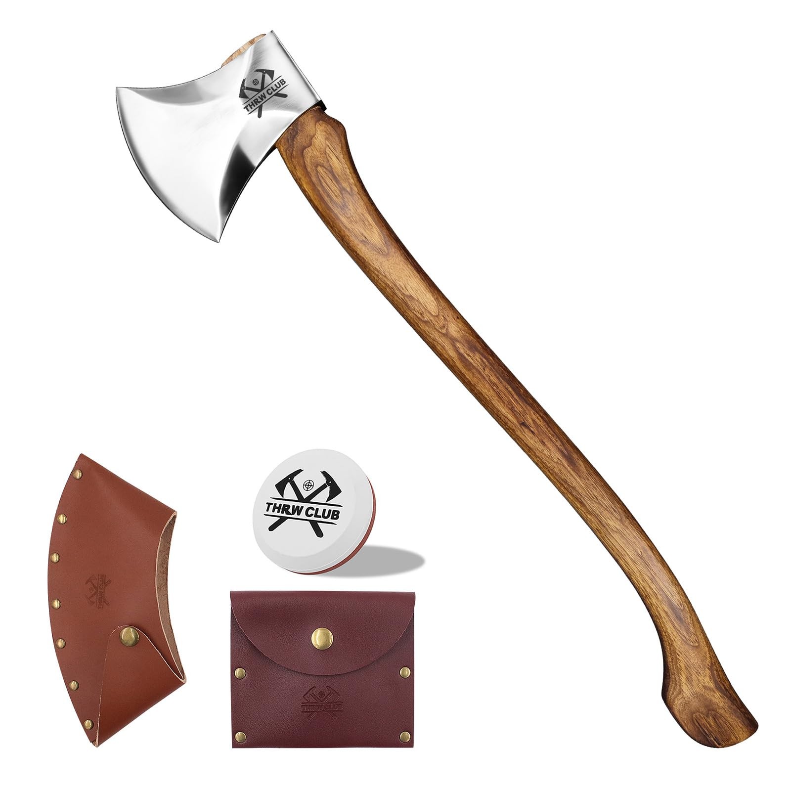32.6 Inch Professional Wood Splitting Axe Wood Chopping Axe with Hickory Wood 32.6 Inch Professional Wood Splitting Axe Wood Chopping Axe with Hickory Wood