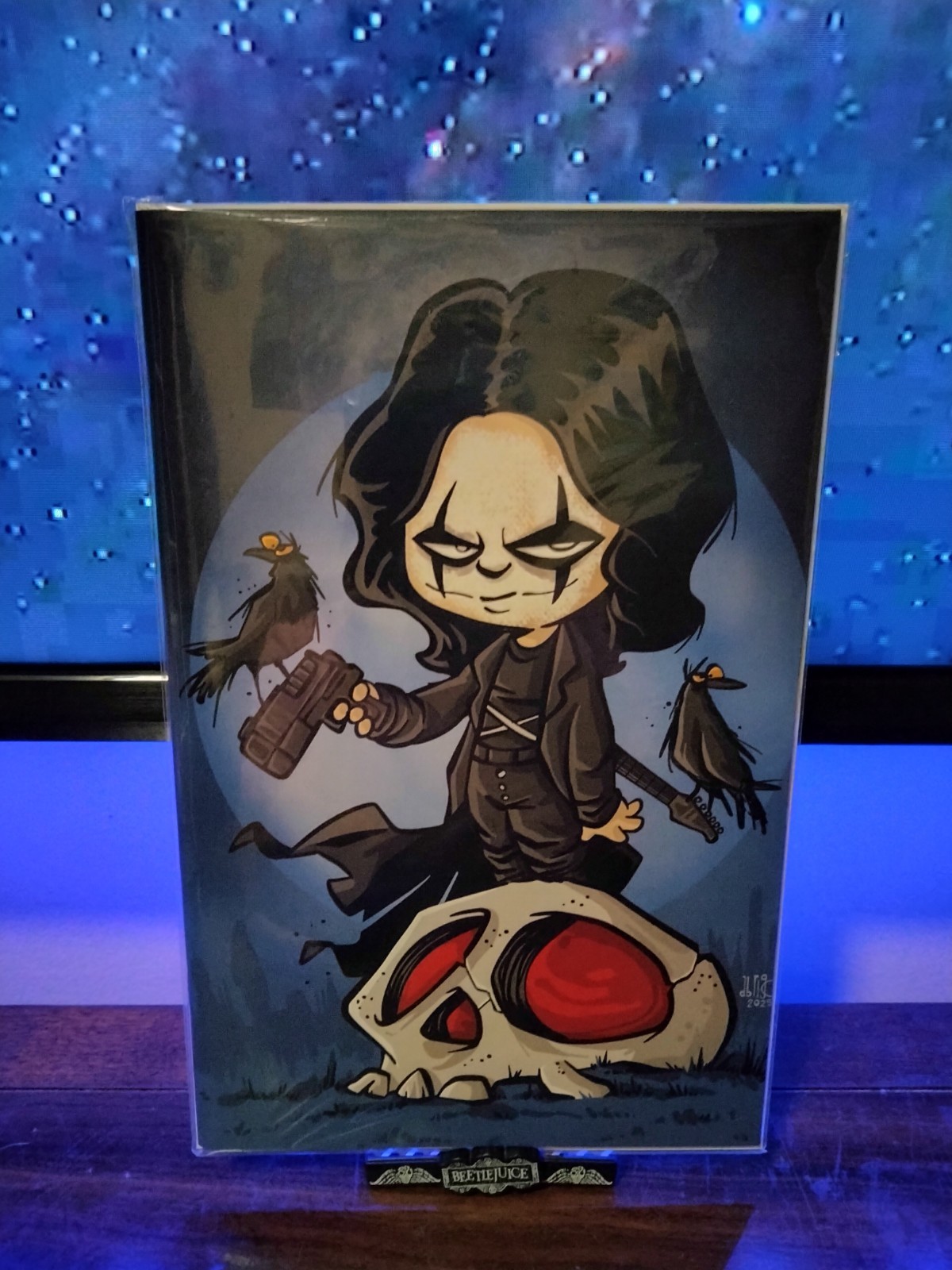 The Crow: Dead Time #1 C2E2 2025 Freely Abrigo BTC EXCLUSIVE SECRET DROP LTD 150 The Crow: Dead Time #1 C2E2 2025 Freely Abrigo BTC EXCLUSIVE SECRET DROP LTD 150