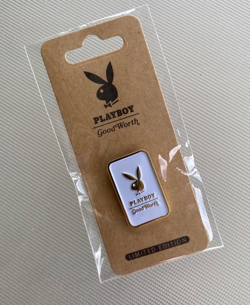 Playboy Good Worth Enamel Pin - limited edition